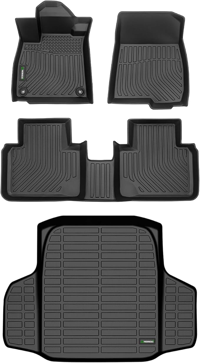ANBINGO®Floor Mats Fit for 2018-2022 Honda Accord& Cargo Liner All Weather Mats by ANBINGO