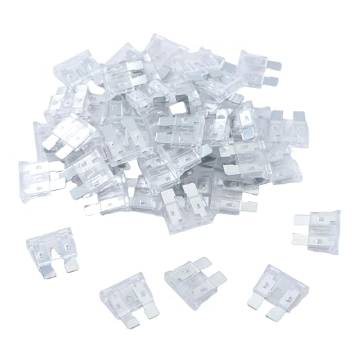 100 Pack Auto Fuses 25 AMP ATC/ATO Standard Regular Fuse Blade 25A Car Truck by JESUNK