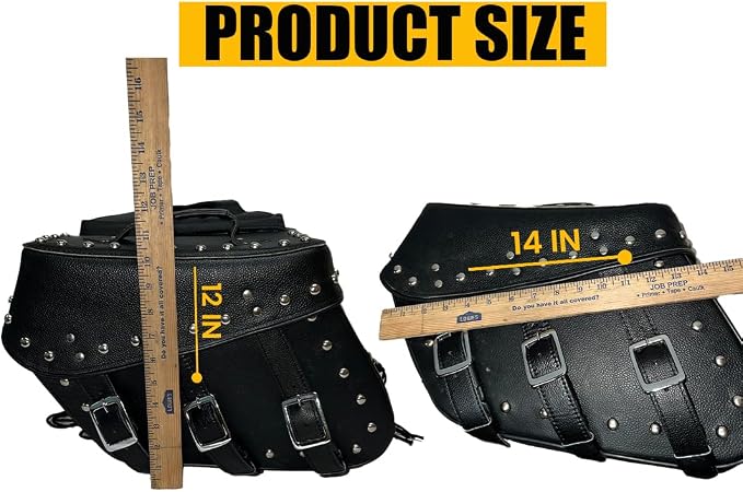 Motorcycle Saddlebags, 33L Large Capacity Saddle Bags Motorcycles, Genuine - Image 8