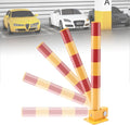 Parking Post and Base With Lock, Parking Barrier Post Parking Blocker Driveway by LOYALHEARTD