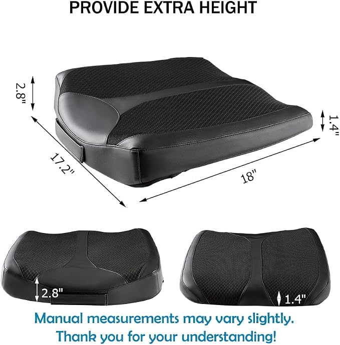 Car Memory Foam Heightening Front Seat Cushion - Image 7