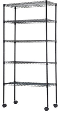 Wire Shelving Unit Metal Shelf Organizer Heavy Duty Wire Rack Storage Unit Rack by BestOffice