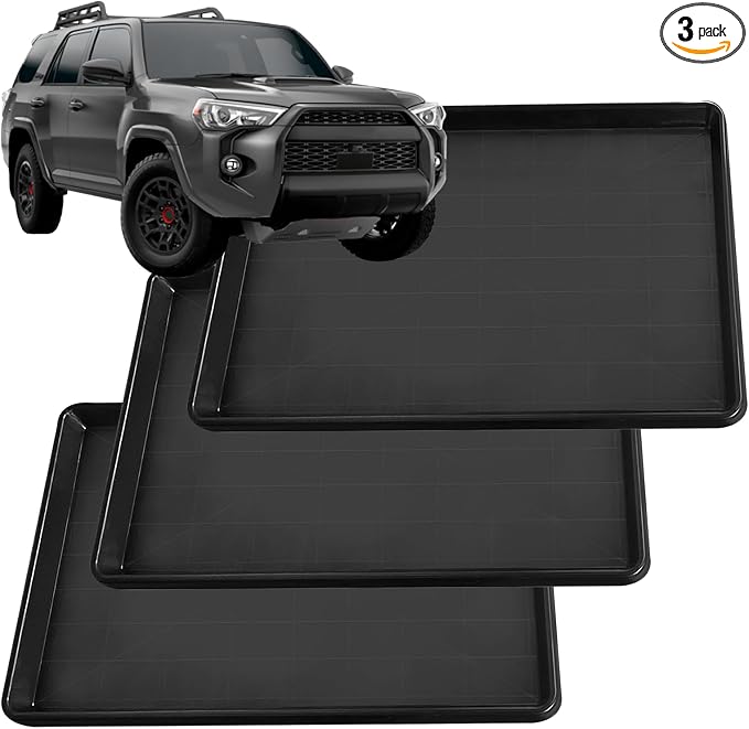 3Pcs Auto Oil Drip Pan Extra Large Oil Drip Pan by Unknown