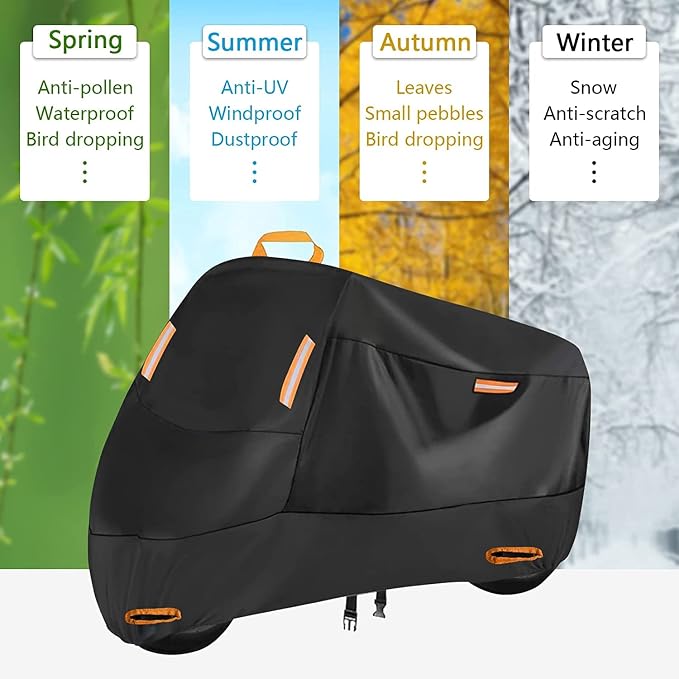Motorcycle Cover Waterproof Outdoor - Image 5
