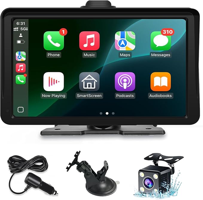 Apple Carplay Screen for Car, by 25HOURSPortableCarStereo
