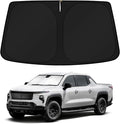 KUST Windshield Sun Shade for 2024 2025 2026 Chevrolet Silverado EV/Chevy by KUST