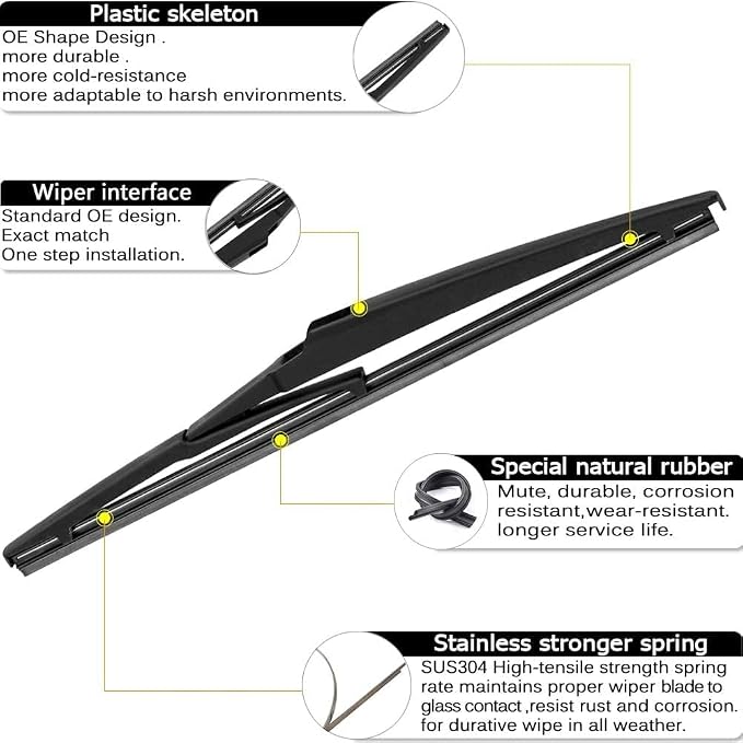 AUTOBOO 24"+20" Windshield Wipers - Image 3
