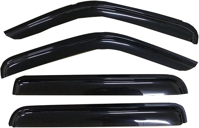 94307 Side Window Wind Deflector, Window Visor fit - Image 2