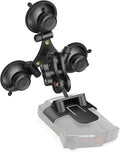 Radar Detector Mount, Triangular Suction Cup Mount, Windshield Radar Detector by SYGGDERS