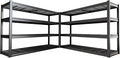 68" Wide Garage Shelving Unit, Heavy Duty Garage Storage Shelves, 3500 LBS by PMKES