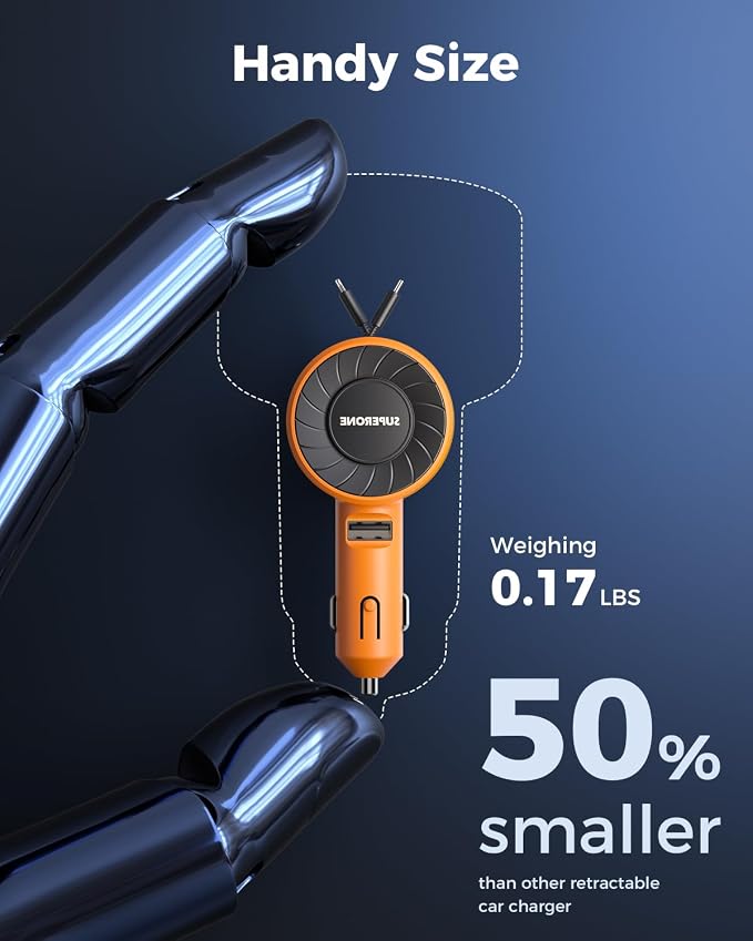 SUPERONE 3-in-1 Car Charger - Image 2