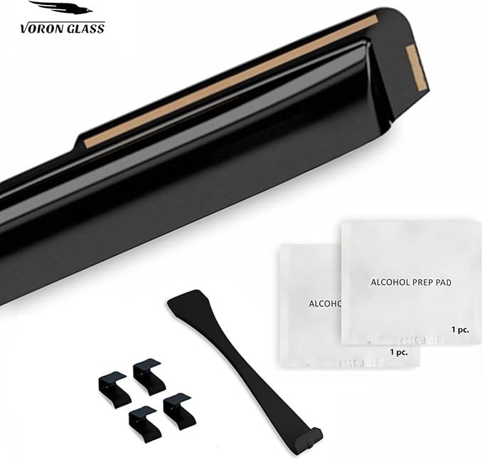 Voron Glass in-Channel Extra Durable Rain Guards - Image 6