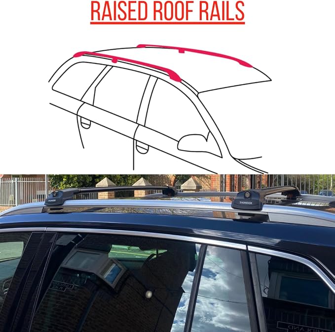 Roof Racks Cross Bars for Subaru Outback Wilderness 2024 2025 Cargo Carrier - Image 7