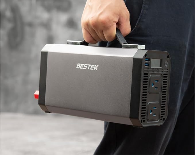 BESTEK Pure Sine Wave Power Inverter - 1000W Car Inverter DC 12V to 110V AC - - Image 3