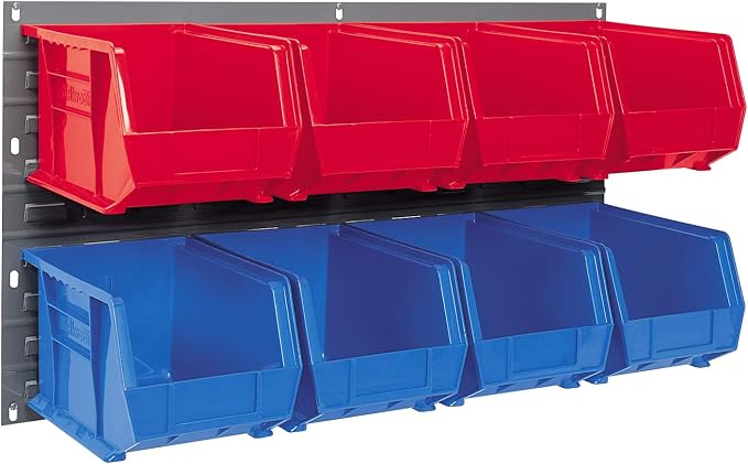 Akro-Mils 30136 Heavy Duty Wall Mount Garage Storage Steel Louvered Panel | - Image 8