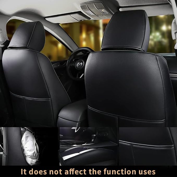 Car Seat Covers Fit for Mazda 3 2014 2015 2016 2017 2018 - Image 3
