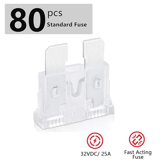25Amp Standard Fuse, 25A Car Blade Fuses - Image 2