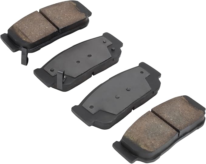 Premium Ceramic Rear Brake Pads Compatible - Image 2