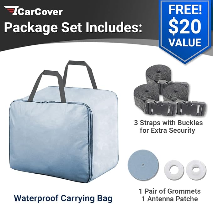 iCarCover Premium Car Cover for 1982-1992 Chevy Camaro Z28, Berlinetta - Image 5