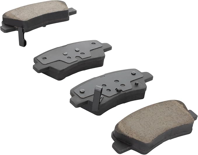 Premium Ceramic Rear Brake Pads Compatible - Image 2