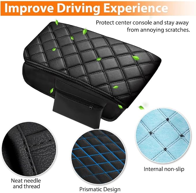 Autorder Center Console Cover for 2011-2019 2020 2021 Jeep Grand Cherokee - Image 6