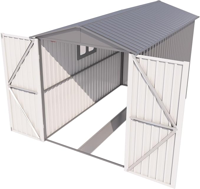 Motorcycle Steel Storage Shed - Image 7