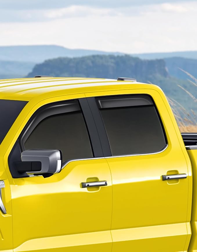 in-Channel Window Rain Guards Fit - Image 2