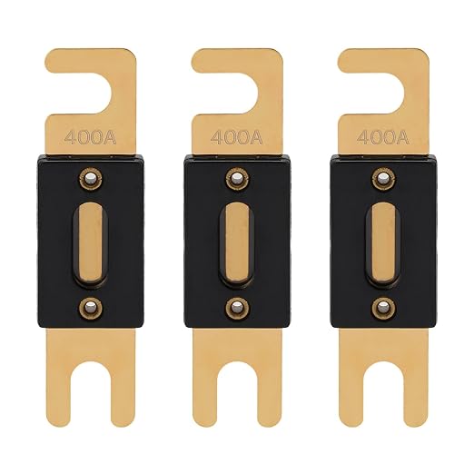 400A ANL Fuse 400 Amp Inline Blade Fuses 32V by VEXUNGA