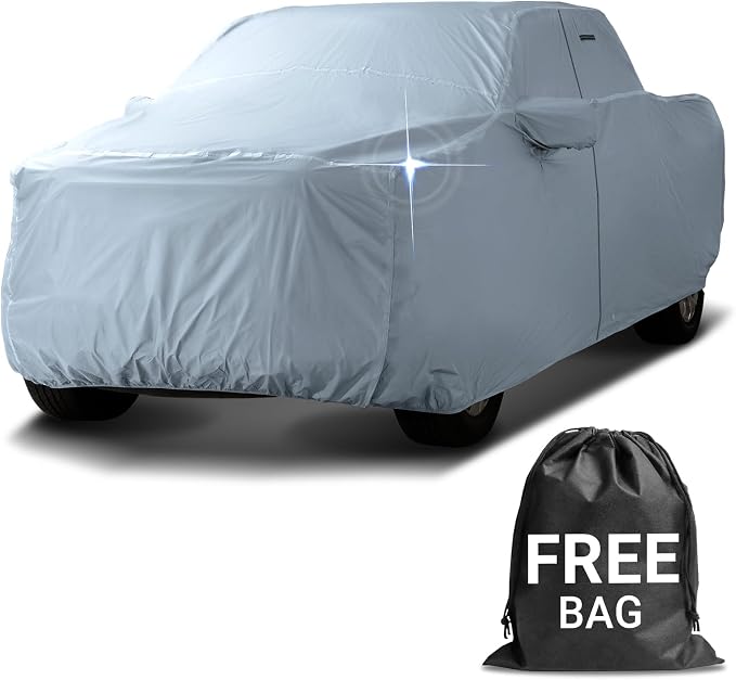 iCarCover Fits 2015-2024 Canyon Crew Cab, 5.1 ft Short Bed GMC Truck Cover by iCarCover