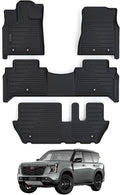 Floor Mat for Nissan Armada Infiniti QX80 2025 TPE All Weather Protection Car by AltraVosAllWeatherCarMats