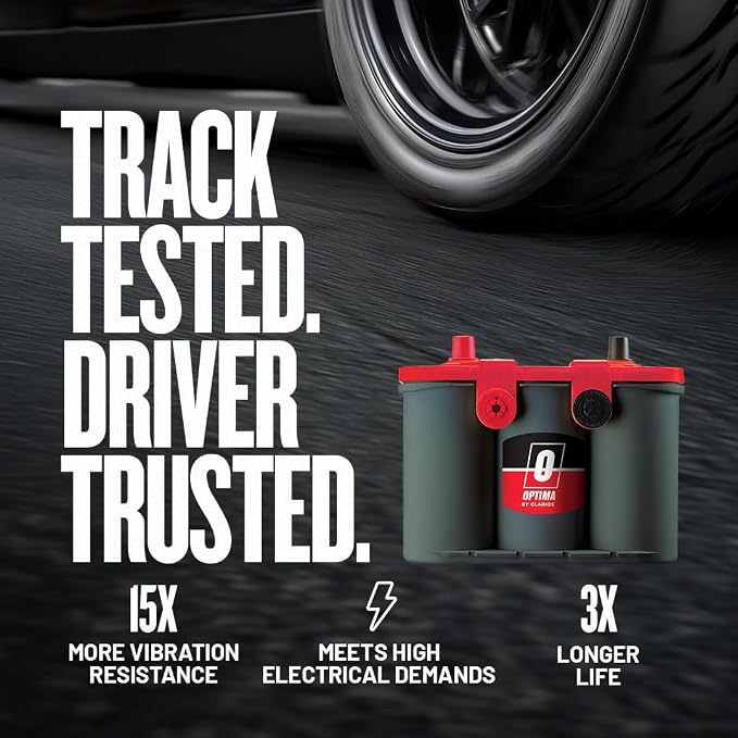 OPTIMA Batteries High Performance 75/25 RedTop Sealed AGM Car, and SUV Starting - Image 6