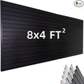 Slat Wall Paneling Garage Wall Organizer, Slat Board PVC Wall Panels Garage by FRAYSCENT