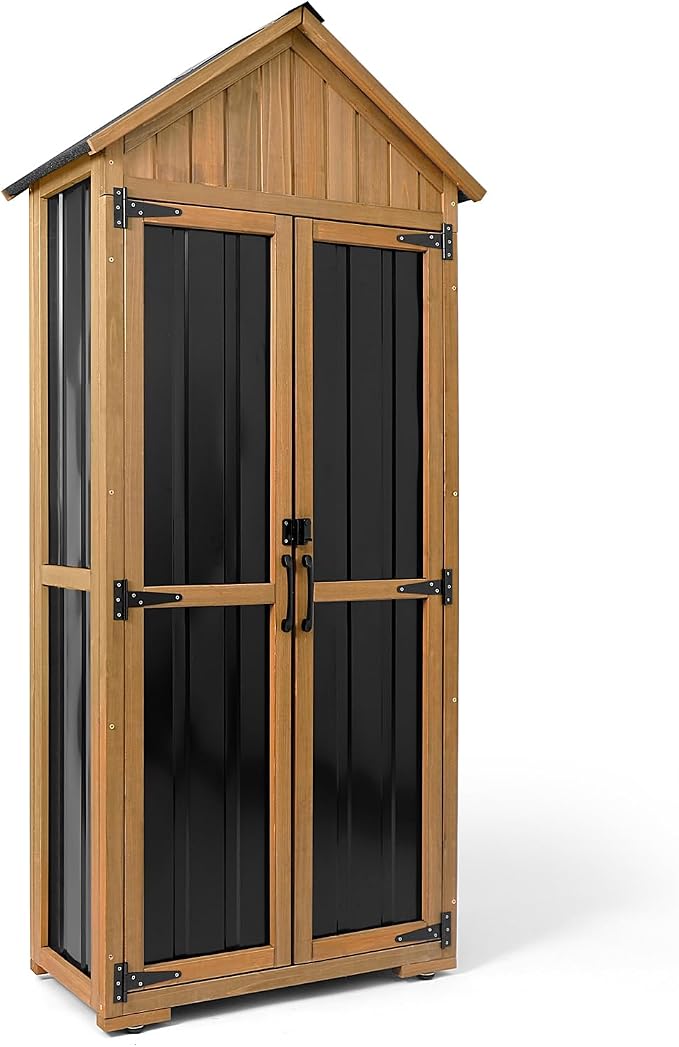 Outdoor Storage Cabinet Waterproof, Outdoor Storage Shed - Image 8