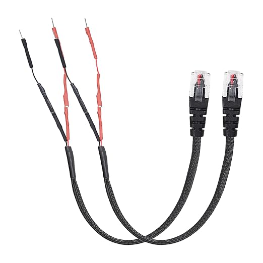 2PCS RJ11 Replacement Mirror Wire Power Cord by Sousery