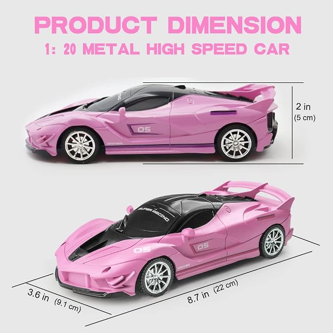 Remote Control Car, Rechargeable RC Racing, 2.4Ghz Electric Power On Road High - Image 3