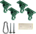 Heavy Duty Green Swing Hangers Screws Bolts Included Over 5000 lb Capacity by ABUSA