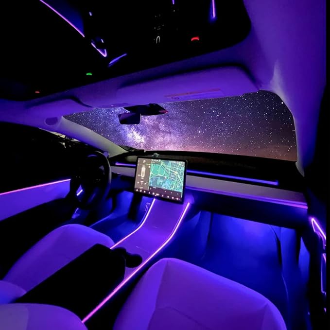 Car LED Strip Lights, LEDCARE 9 in 1 RGB Car Interior Lights - Image 7