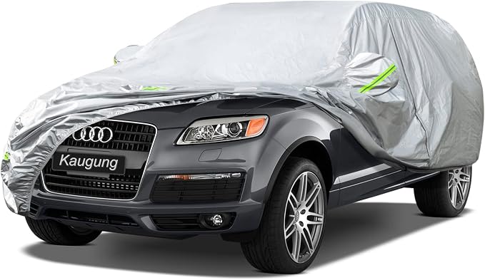 KouKou Oxford SUV Car Cover Custom Fit Audi q7 2005-2025, Waterproof All Weather by KouKou