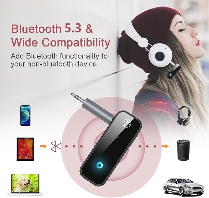 LOFICOPER Bluetooth AUX Adapter - Image 2