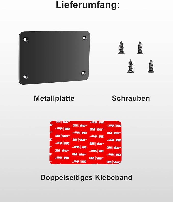 Metal Plate for Magnetic Wireless Backup Camera - Image 7