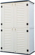 HOMSPARK Storage Shed Weather Resistance, Vertical Storage Shed by HOMSPARK