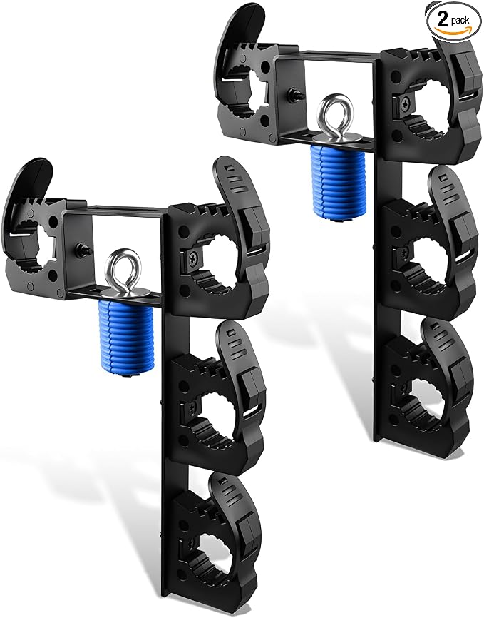 Upgraded Dual UTV Cargo Bed Tool Holders Compatible by THXCHER
