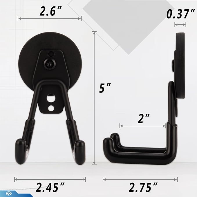 2 Pcs Magnetic Hook Heavy Duty, Strong Magnet Hooks - Image 6