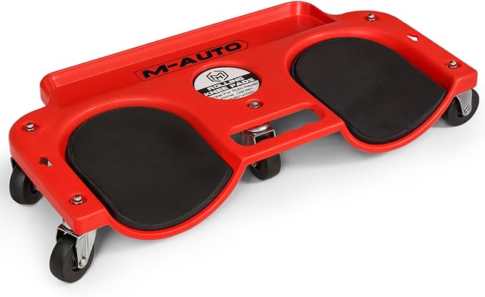 M-AUTO Rolling Knee Creeper Durable Knee Pads by M-AUTO