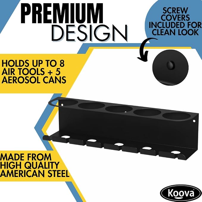 Koova Wall Mount Air Tool Holder - Image 2