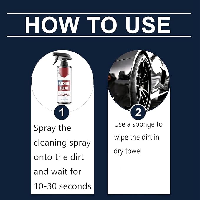 Machine Clean Spray, Machine Clean Outdoor All-Purpose Cleaner, Heavy-Duty - Image 6