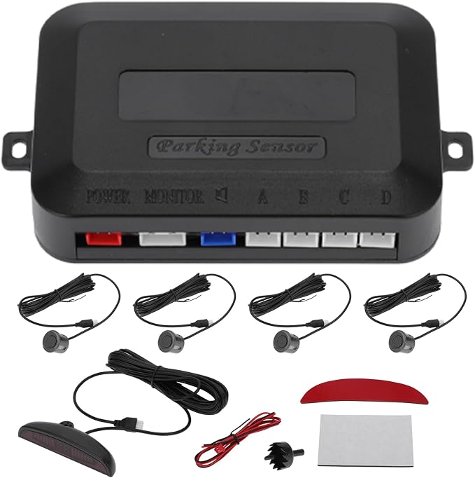 Motoforti Universal Car Auto Vehicle Reverse Backup Radar System Reverse by MOTOFORTI