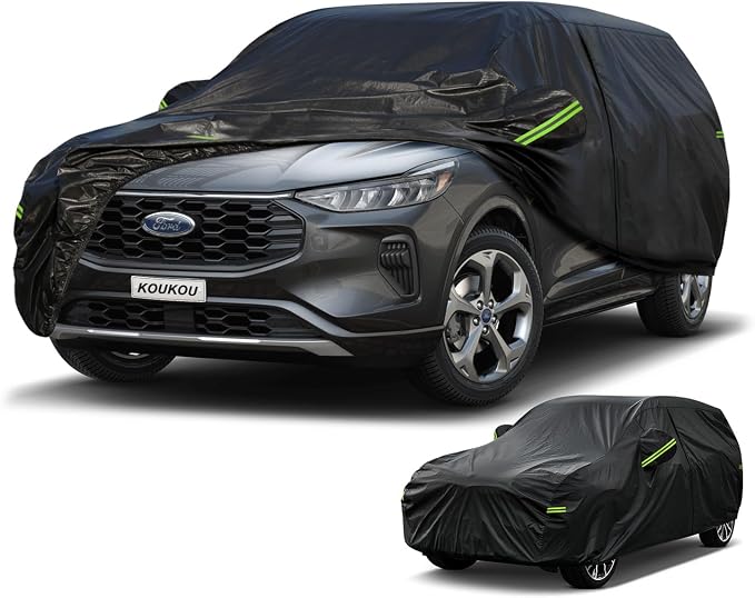 KouKou SUV Car Cover Waterproof All Weather, 7 Layers Outdoor Cover by focusonqualityservicehear