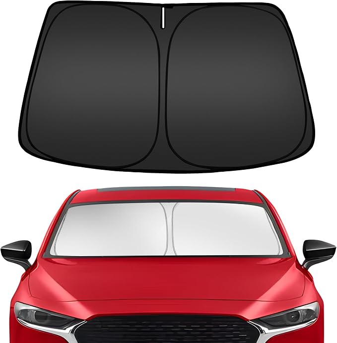 ARISMOTOR Windshield Sun Shade for Mazda 3 Mazda3 2019-2025, Custom Fit by ARISMOTOR