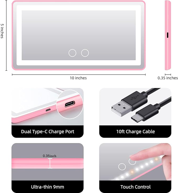 Car Sun Visor Vanity Mirror - Image 5